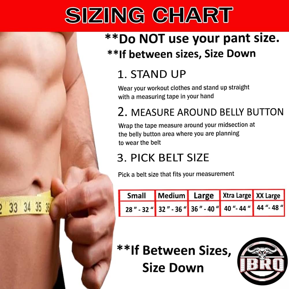 IBRO Powerlifting Lever Gym Belt – Power 8MM, 10MM or 13MM Extreme Heavy Duty Genuine Leather Belts - Squats Deadlifts Bodybuilding Weight Lifting IPF Power Lifting Strongman for Men - Image 6