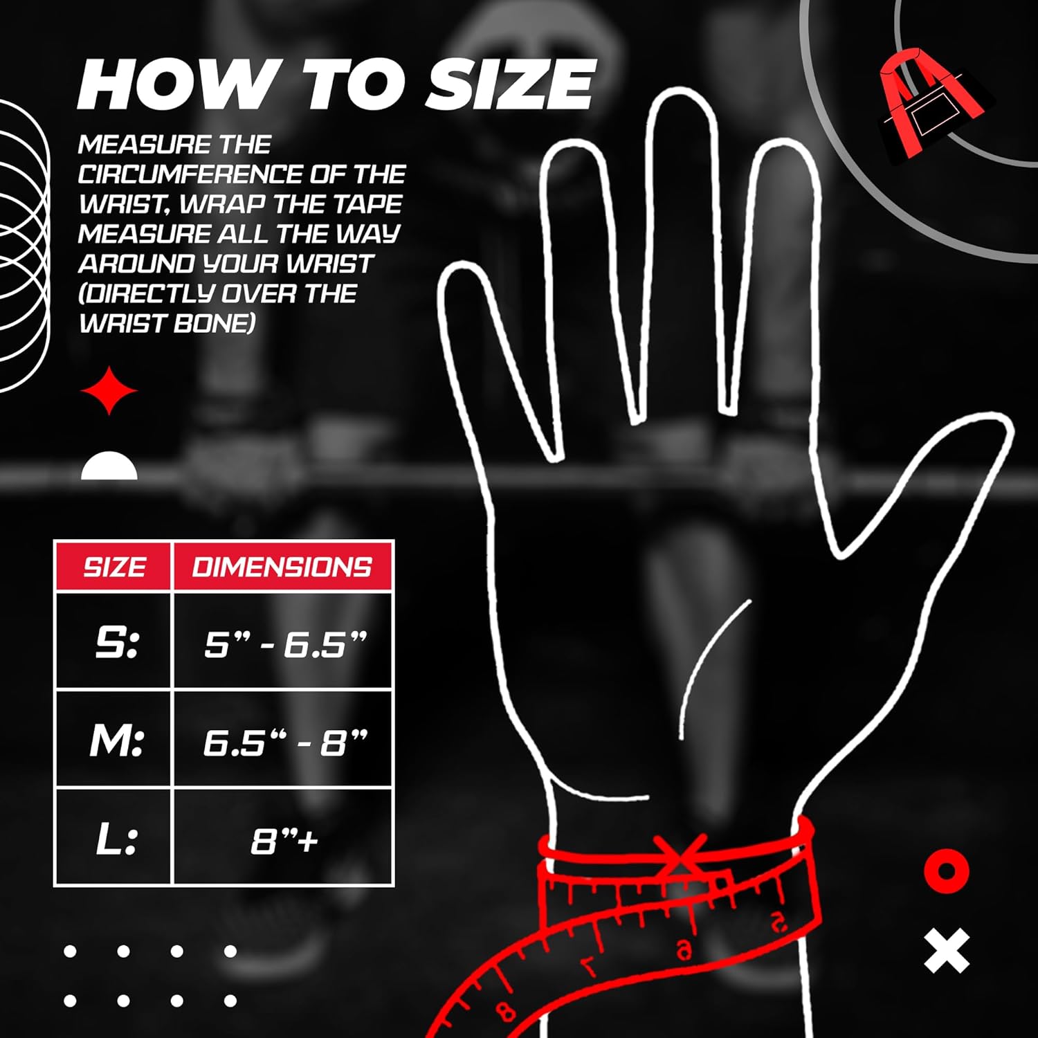 JerkFit Death Grips Premium Lifting Straps - Car Tire Grade Rubber PVC Wrist Straps for Shrugs, Pull Ups & Deadlifts with Neoprene Padded Support - Image 3