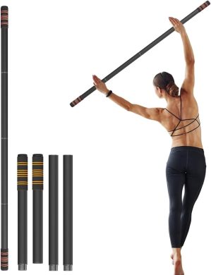 5ft Yoga Stick – Heavy-Duty Steel...