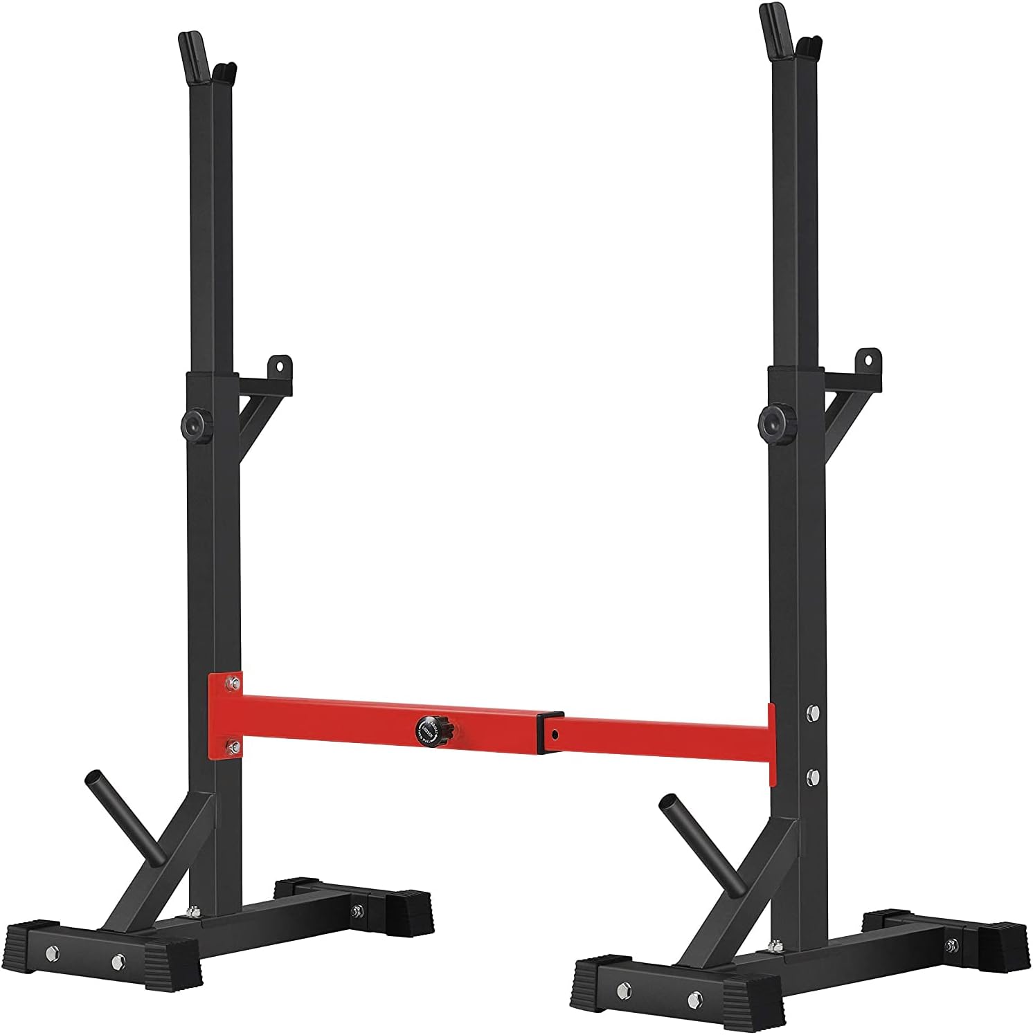 BangTong&Li Squat Rack Stand,Barbell Rack,Bench Press Rack Stand Home Gym Adjustable Weight Rack 550Lbs