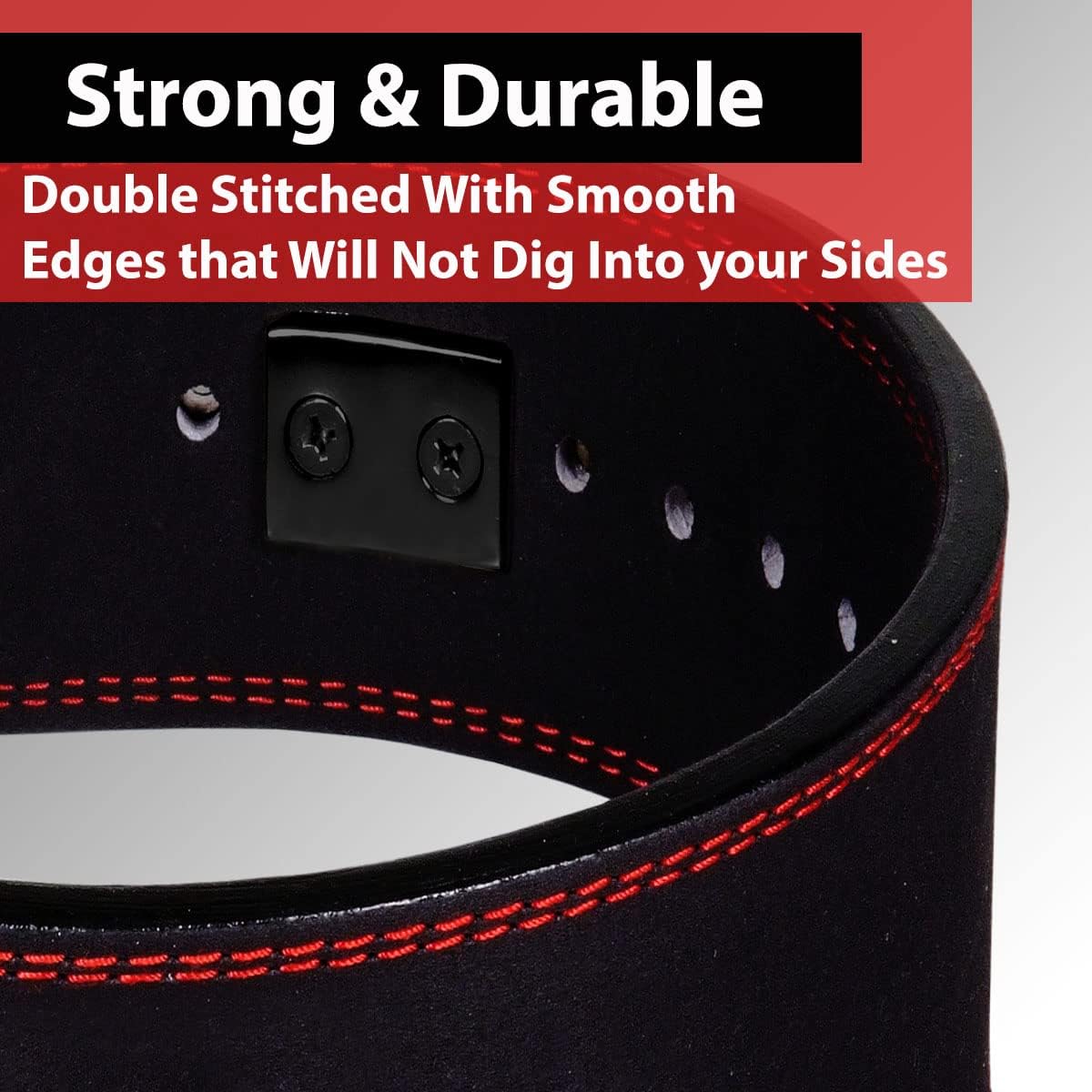 IBRO Powerlifting Lever Gym Belt – Power 8MM, 10MM or 13MM Extreme Heavy Duty Genuine Leather Belts - Squats Deadlifts Bodybuilding Weight Lifting IPF Power Lifting Strongman for Men - Image 8