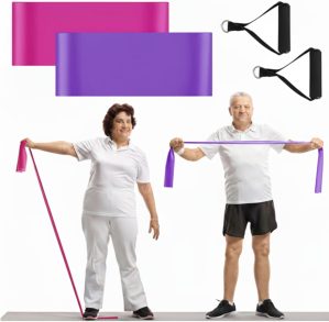 2 Pcs Resistance Band with Handles ...