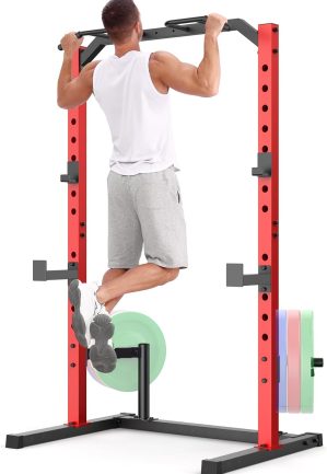 OPPSDECOR Power Cage Power Rack wit...