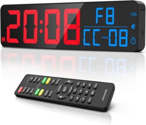 ANJANK 15″ Large Gym Timer, L...