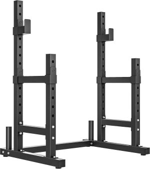 Soozier Adjustable Squat Rack, Mult...