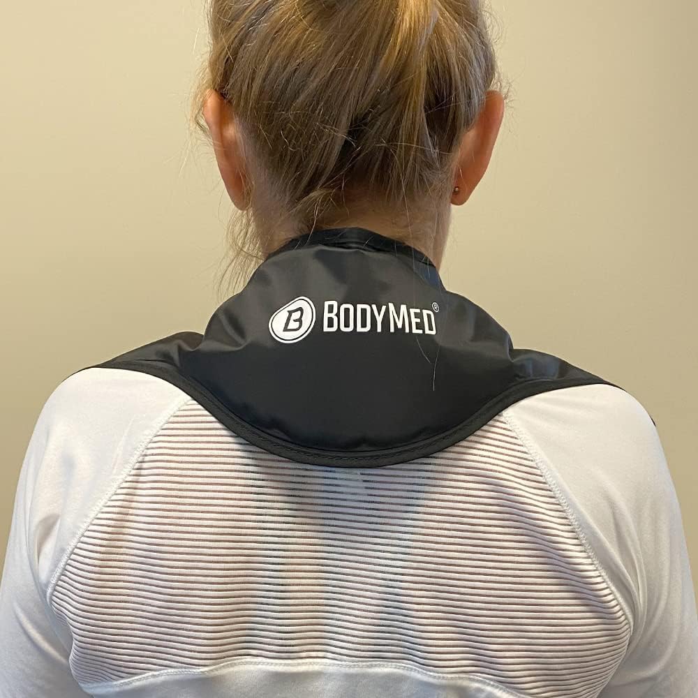 BodyMed Reusable Gel Ice Pack Cold Compress for Neck - Professional Grade Cold Therapy for Injuries, Aches, Swelling, Bruises, Sprains - 21 in. x 6 in. (Neck Contour) - Image 6