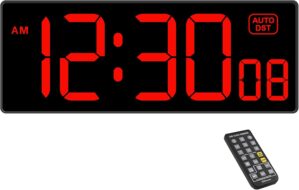 Soobest Digital Wall Clock with Sec...