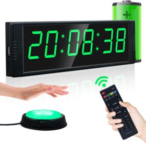 YZ Gym Clock for Home Gym with Star...