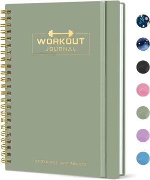 Fitness Workout Journal for Women &...