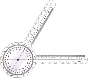 Goniometer 12 inch, Transparent Ort...