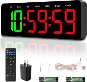 Gym Clock Timer for Tabata/FGB/EMOM...