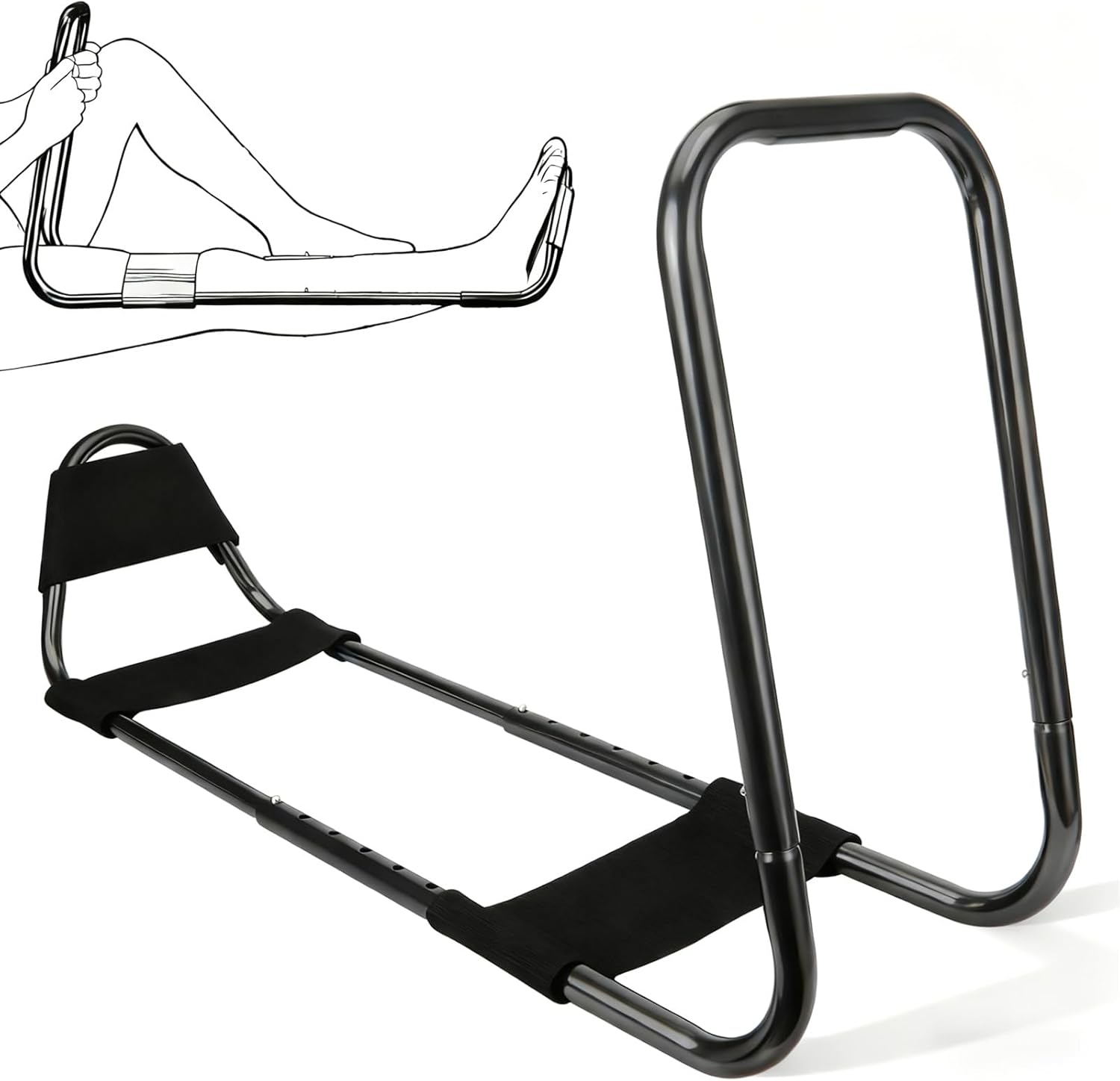 Knee Extension Device, Hamstring Leg Stretcher for Lower Body Flexibility, Improves Range of Motion