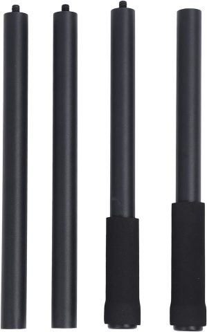 Pwshymi Yoga Stick, Sturdy Steel Ad...