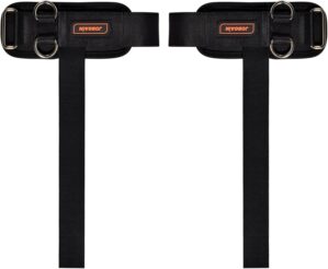1 Pair Weight Lifting Straps with D...