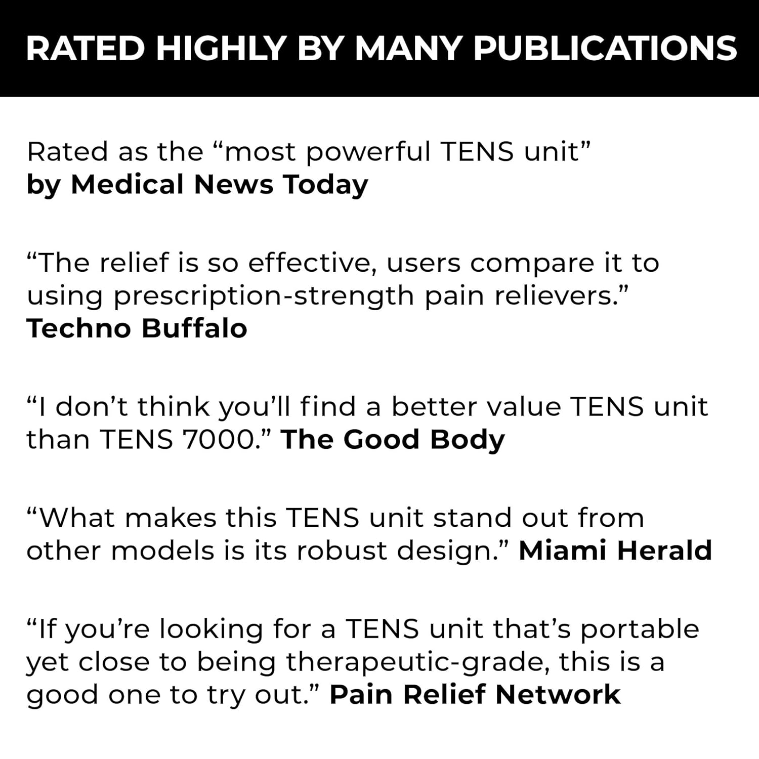 TENS 7000 Digital TENS Unit with Accessories - Muscle Stimulator Machine for Back Pain Relief, Sciatica, Neck, Nerve, Shoulder, Hip, Elbow, Muscle Pain Relief - Image 9