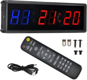 Gym Timer 1.5″ LED Interval T...