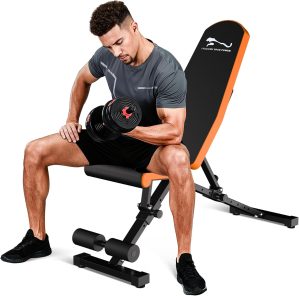 Adjustable Weight Bench, 800 LB Cap...