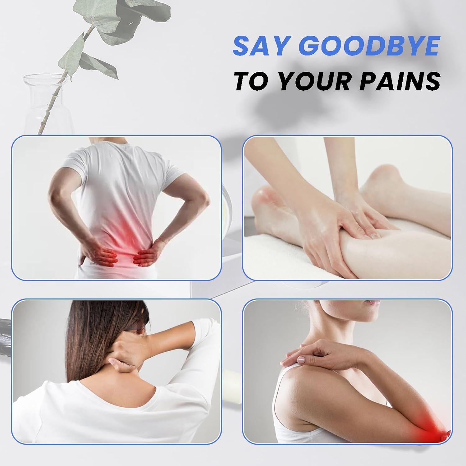 Muscle Roller Stick Ctwctr Massage Roller for Lymphatic Drainage, Cellulite Massager, Leg Massager for Circulation and Pain Relief, Deep Tissue & Trigger Point Massage - Image 7