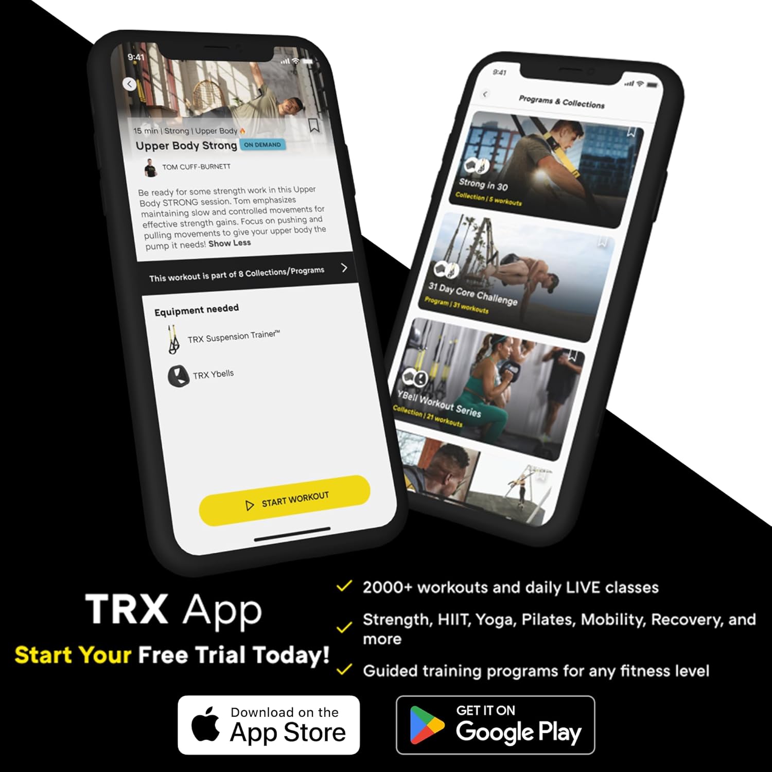 TRX All-In-One Home Gym System – Complete Suspension Training Kit for Strength Training, HIIT & Full-Body Workouts at Home or Outdoors, Includes Indoor & Outdoor Anchors - Image 5