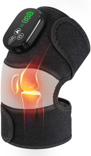 YUANBO Heated Knee Massager with 6 ...