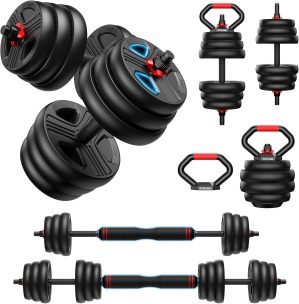 Adjustable dumbbell set,20/35/45/55...