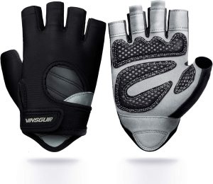 VINSGUIR Workout Gloves for Men and...