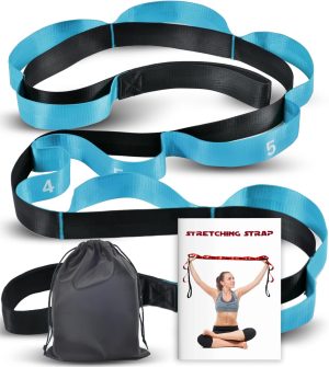Stretching Strap with 10 Loops-Yoga...