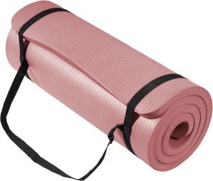 BalanceFrom Yoga Mat 1-Inch Extra T...