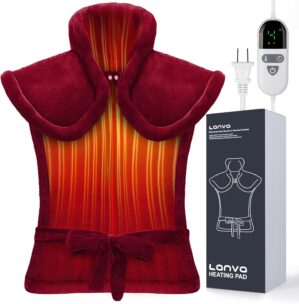 Heating Pad for Back Pain Relief, C...