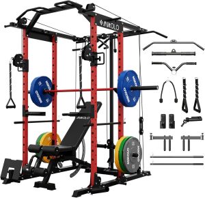 Mikolo Power Cage, Power Rack with ...