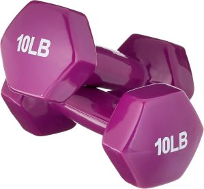 Amazon Basics Vinyl Coated Dumbbell...