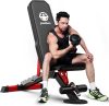 Pooboo Weight Bench, Adjustable Wor...