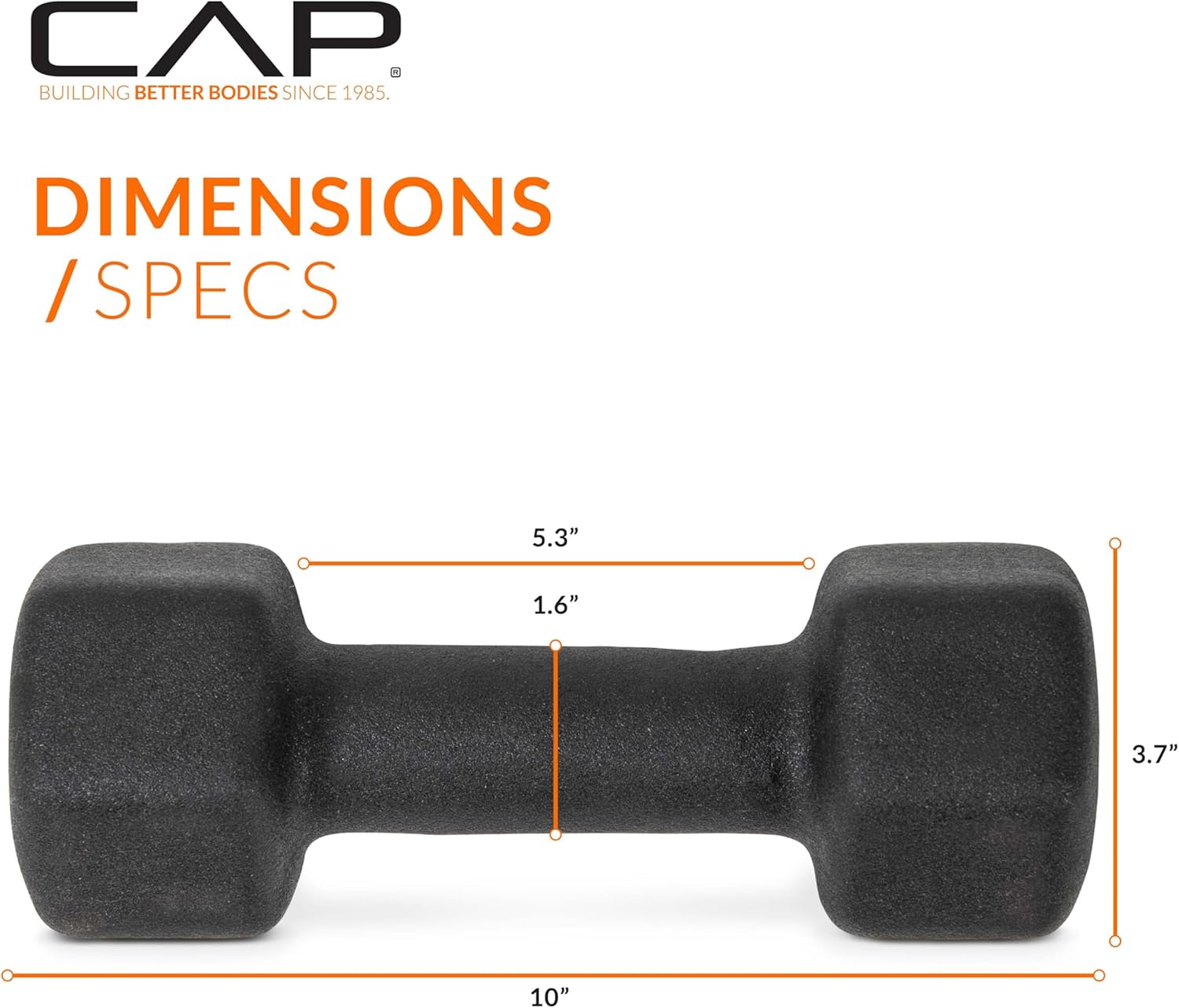 CAP Barbell Neoprene Dumbbell Weights Pairs & Sets | Multiple Colors - Image 4