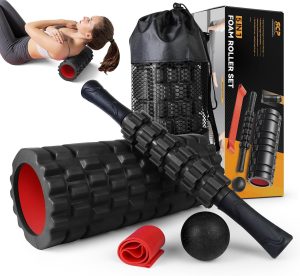 5 in1 Foam Roller Set, Trigger Poin...