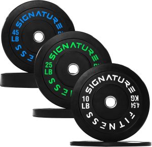 Fitvids Olympic Bumper Plates Set, ...