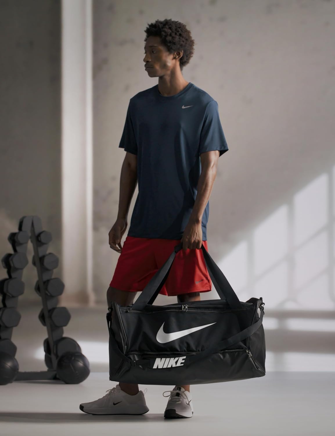 Nike Unisex Adult Brasilia 9.5 Training Duffel Bag - Image 5