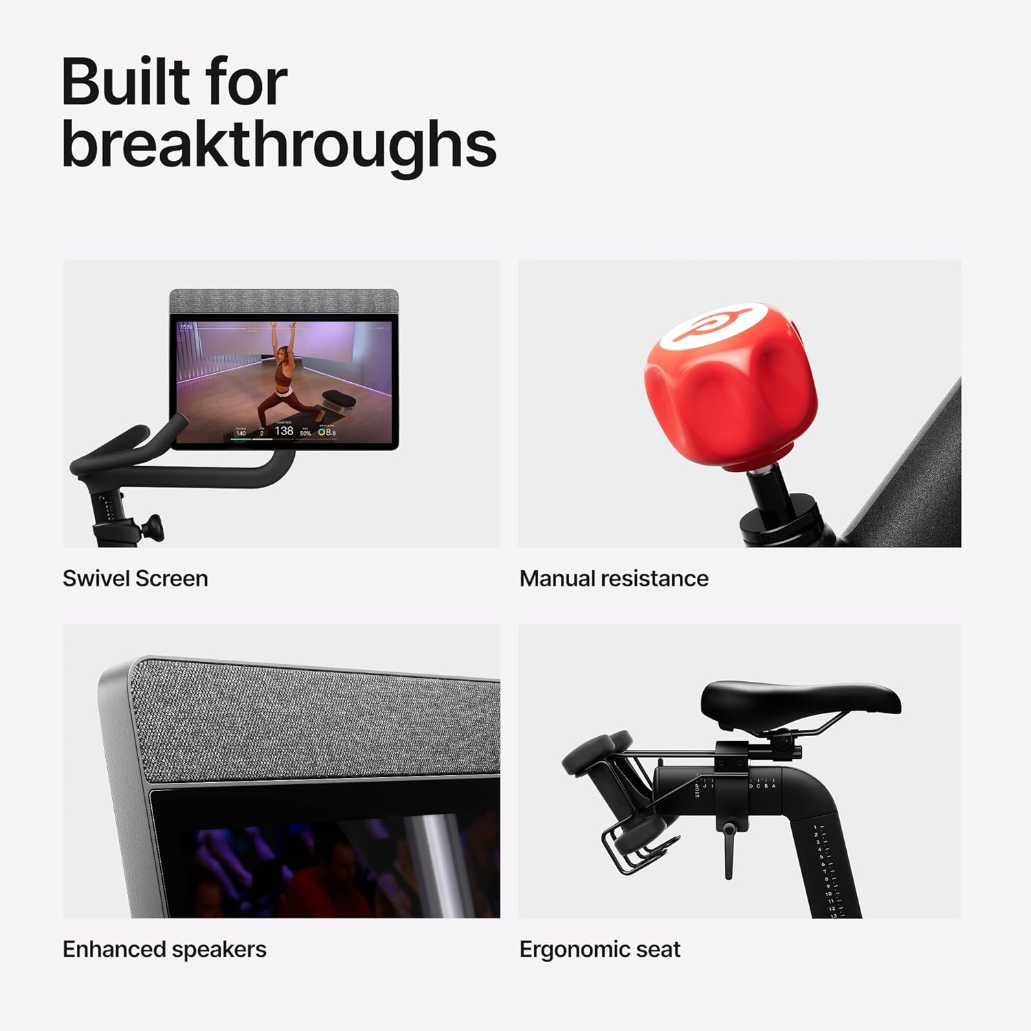 Peloton Bikes, Indoor Exercise bikes for Cardio and Strength Training - Image 2