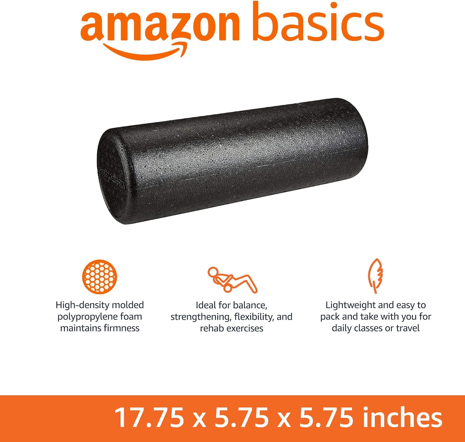 Amazon Basics High Density Foam Roller - Image 2