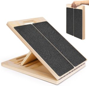 Portable Wooden Slant Board for Cal...