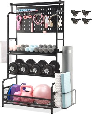 56” Taller Home Gym Storage O...