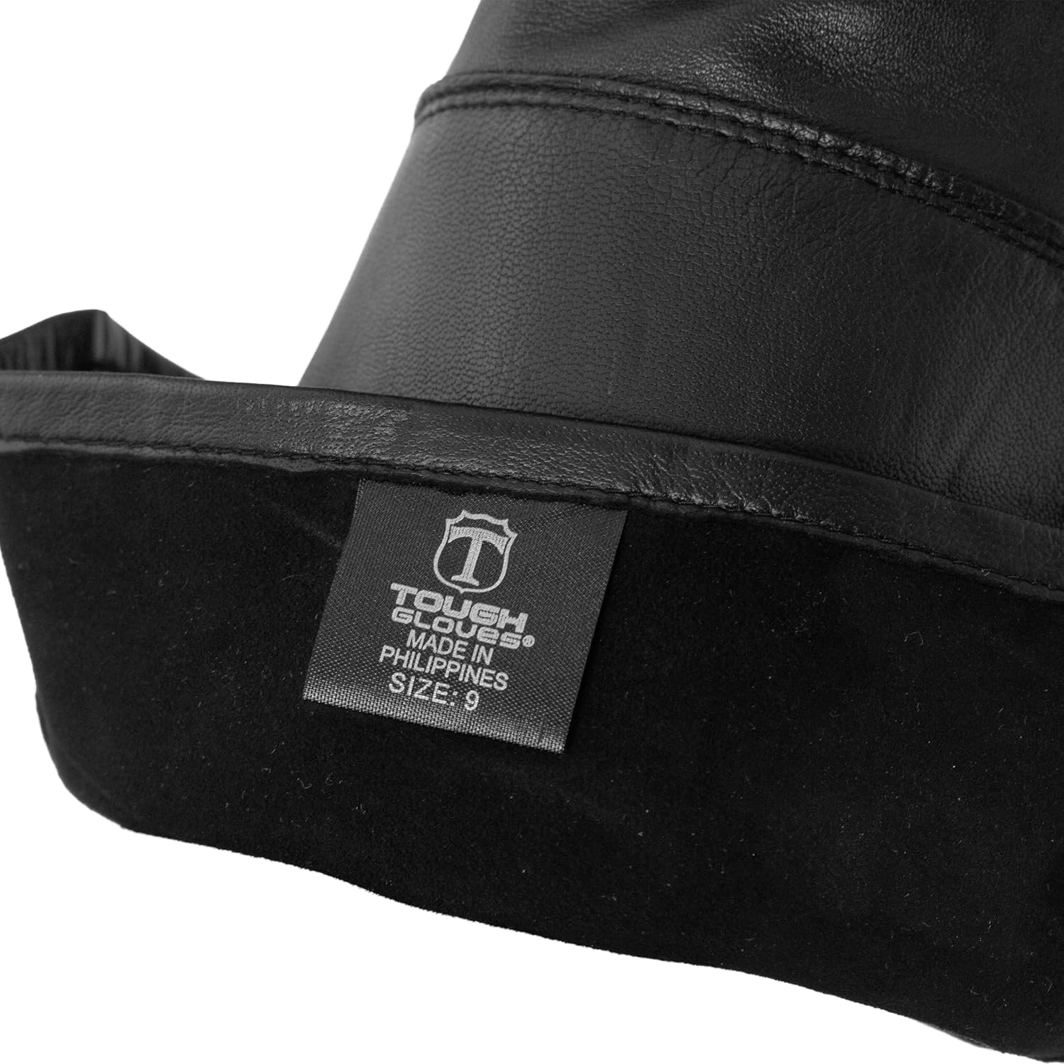 Enforcer Leather Gauntlet Gloves (Lined) for Bikers, Motorcycle Riding, Color Guards, and Marching Bands (Thin Cabretta) - Image 7