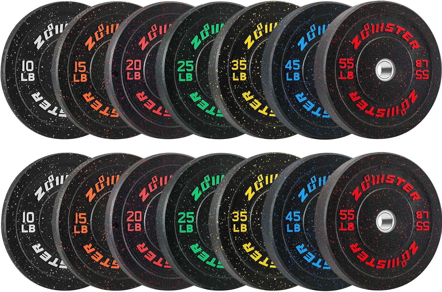 Bumper Weight Plate Olympic Plate Hi-Temp Bumper Weight Plate with Steel Insert Strength Training Weight Lifting Plate - Image 6