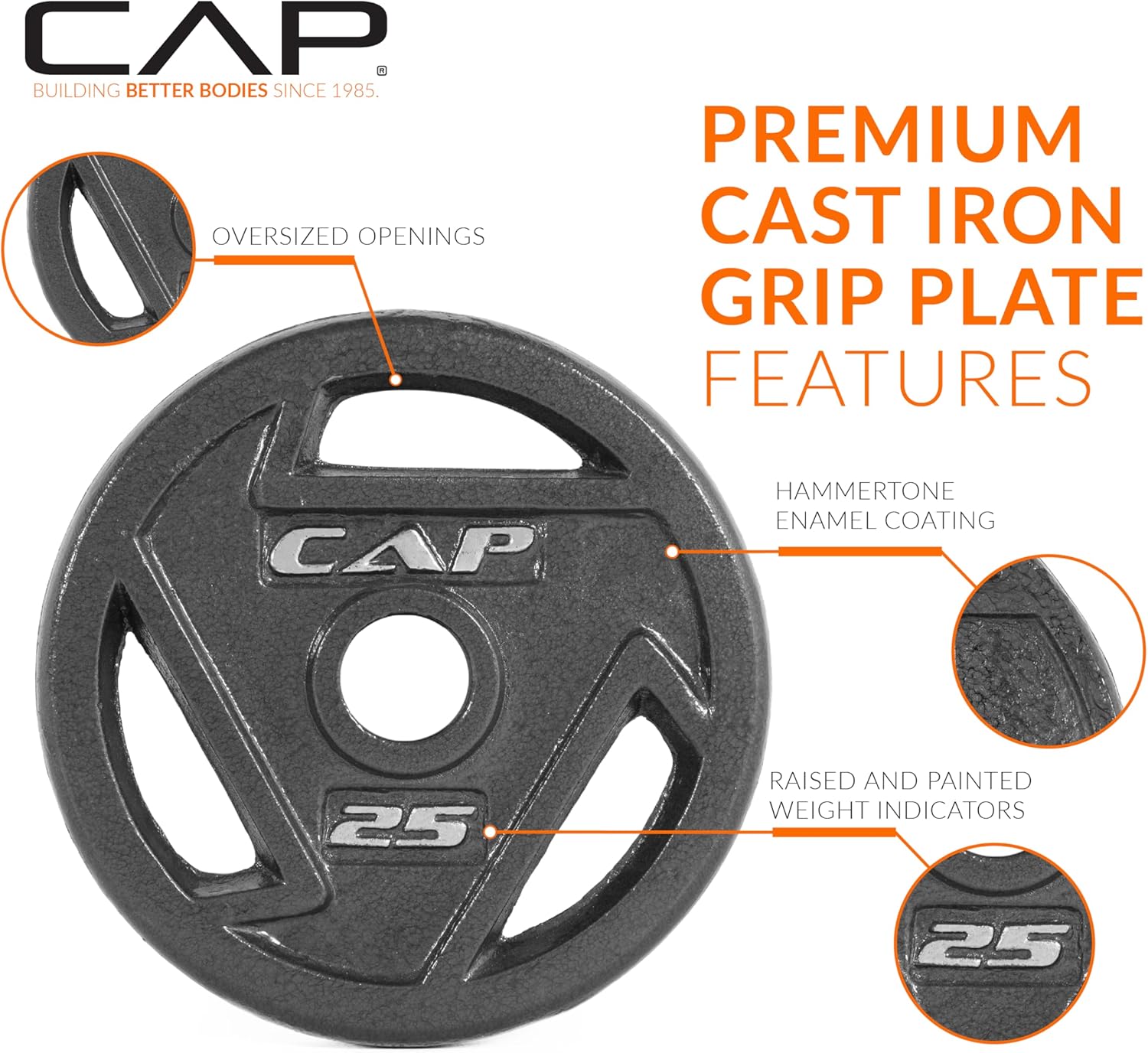 CAP Barbell 2-Inch Olympic Weight Plate | Multiple Options - Image 3