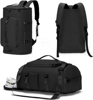 Gym Bag for Men Women with Shoes Co...