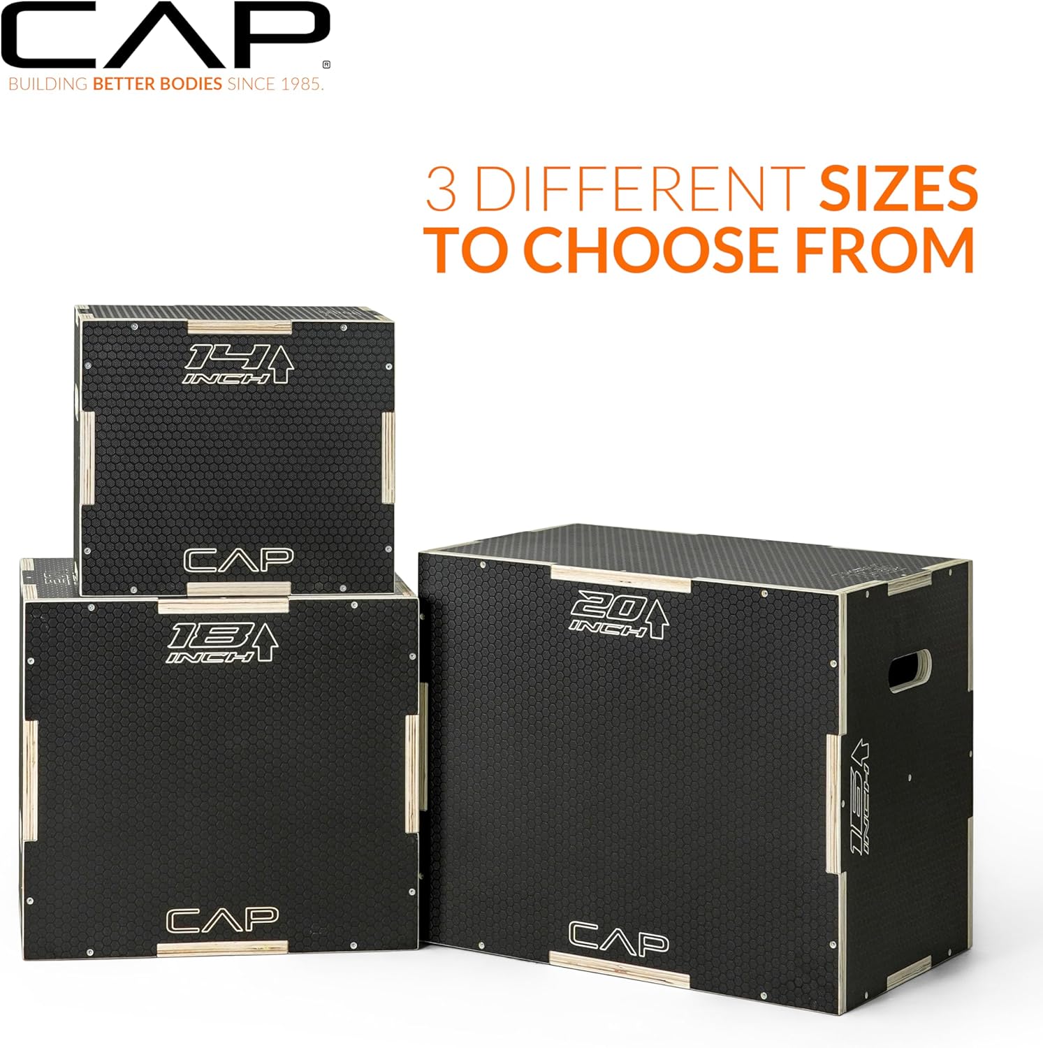CAP Barbell 3-in-1 Plyometric Box | Multiple Styles and Sizes - Image 5