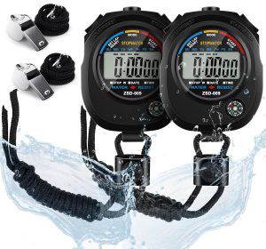 2 Pack Digital Stop watch Timer wit...