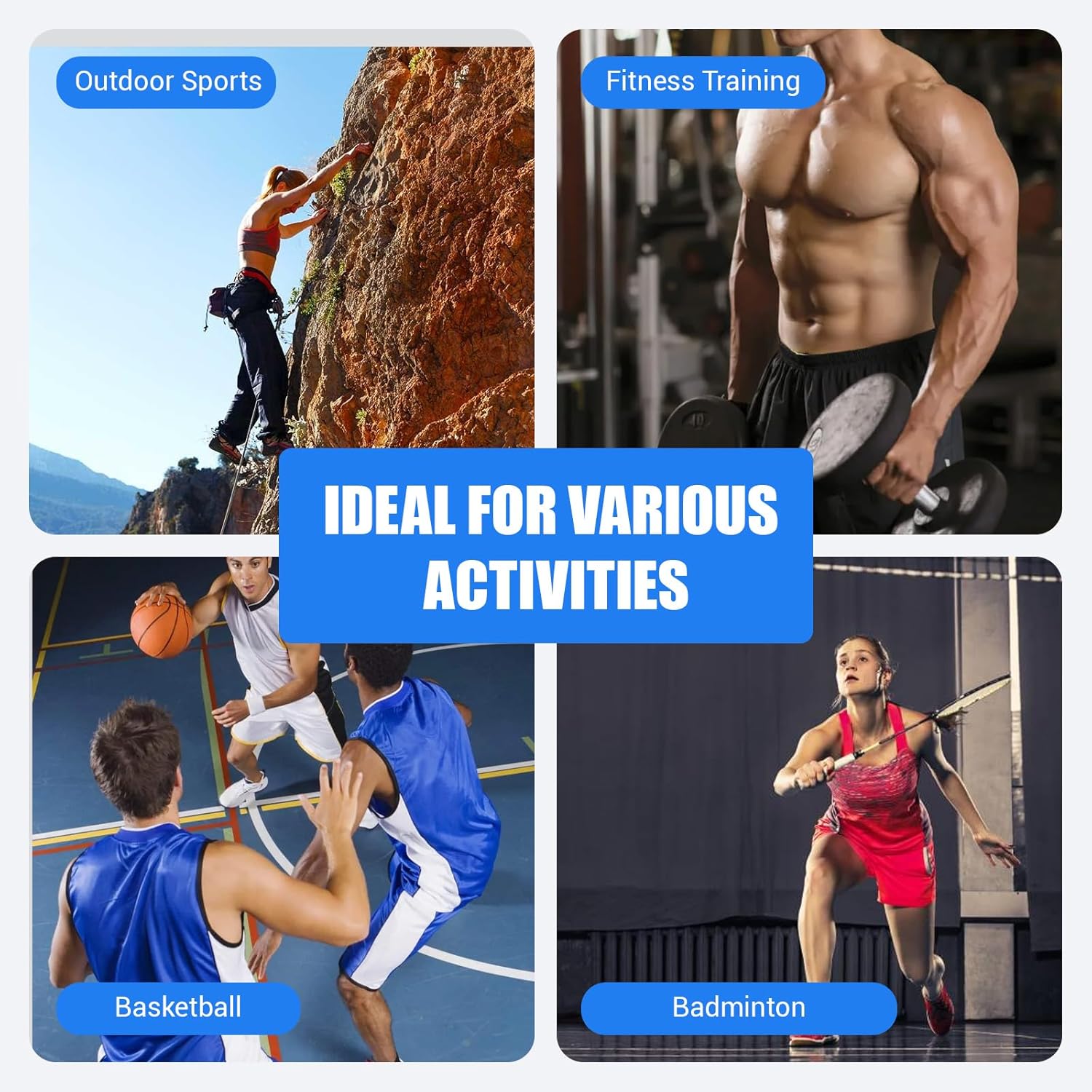 Elbow Brace for Tendonitis and Tennis Elbow for Men & Women, Adjustable Compression Sleeve, Arthritis Support, Cubital Tunnel Elbows Brace, Sports Injury Recovery Sprains/Strains Pain Relief - Image 5