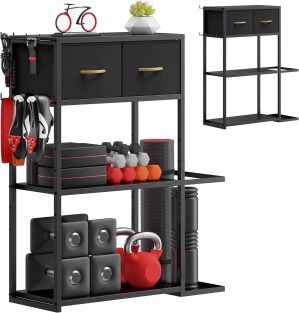 Home Gym Storage Shelf Stand Only, ...