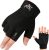 BEAST RAGE Workout Gloves for Men, Durable Palm Grip Gym Gloves Women Half Finger Elasticated Training Weight Lifting Strength Bodybuilding Anti Slip Cycling Gloves Exercise