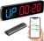 15.2″ Gym Timer, Large Digital Gym Clock Wall with App & Remote Control, Customizable LED Colors, Count Down & Up, Stopwatch, Digital Timer for Fitness Classroom Home Garage Outdoor